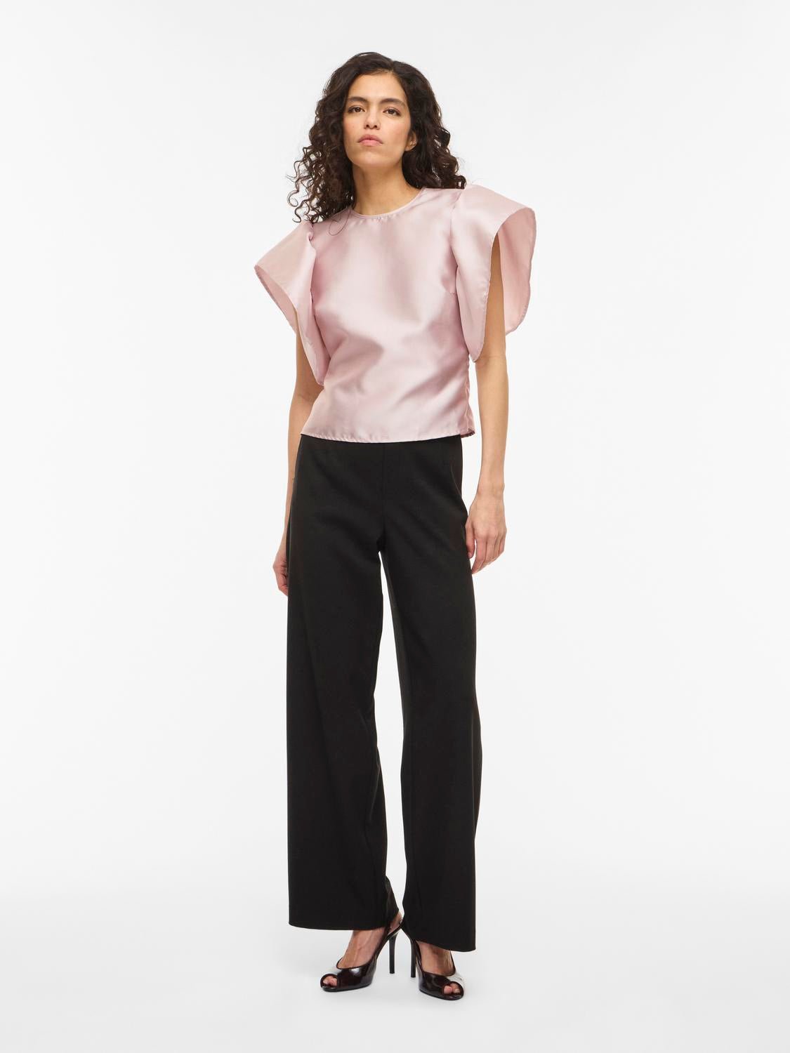 VISHINA T-Shirt - Chalk Pink - VERO MODA & VILA Bergvik